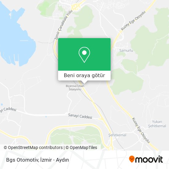 Bgs Otomotiv harita