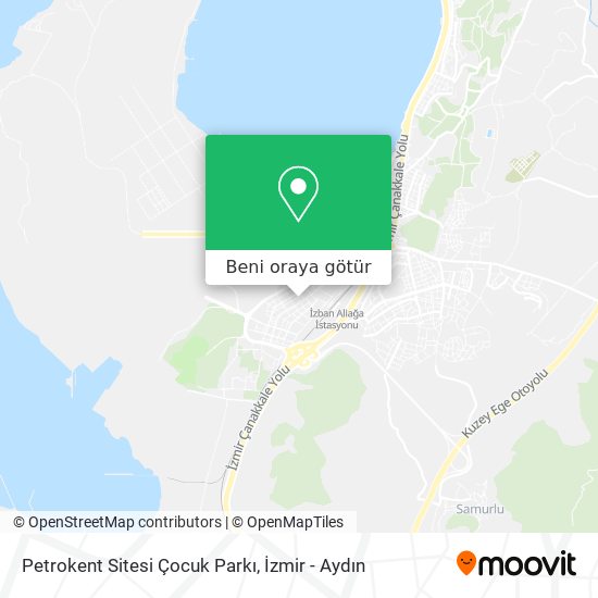 Petrokent Sitesi Çocuk Parkı harita