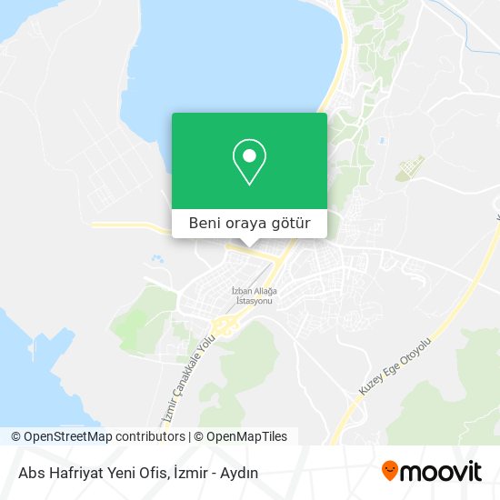 Abs Hafriyat Yeni Ofis harita