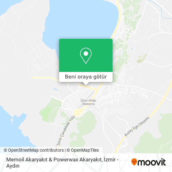 Memoil Akaryakıt & Powerwax Akaryakıt harita