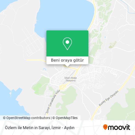 Özlem ile Metin in Sarayi harita