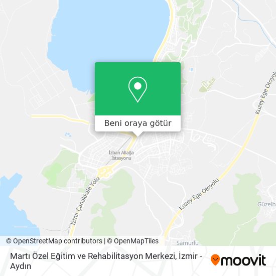 Martı Özel Eğitim ve Rehabilitasyon Merkezi harita