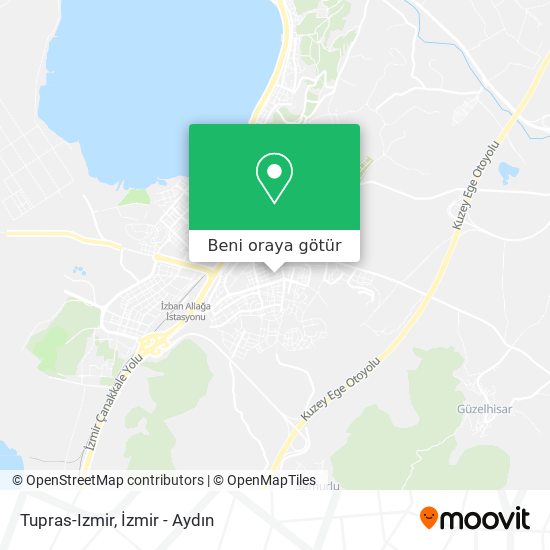 Tupras-Izmir harita