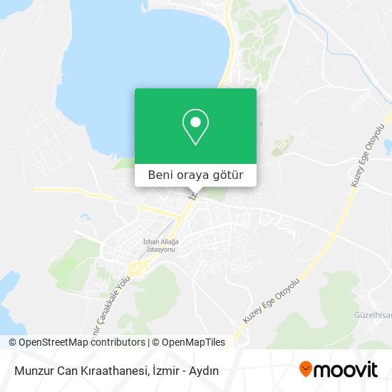 Munzur Can Kıraathanesi harita
