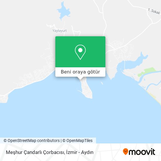 Meşhur Çandarlı Çorbacısı harita