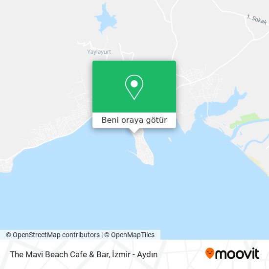 The Mavi Beach Cafe & Bar harita