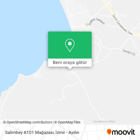 Salimbey A101 Mağazası harita