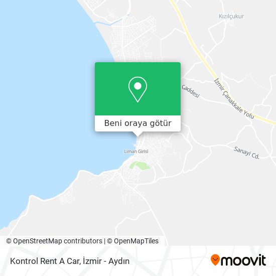 Kontrol Rent A Car harita