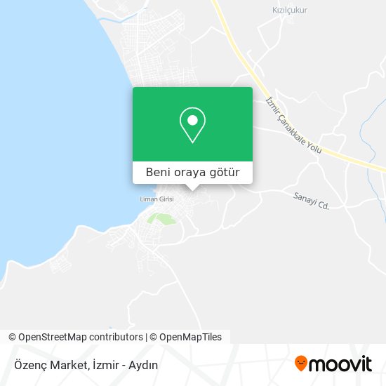 Özenç Market harita