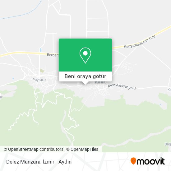 Delez Manzara harita