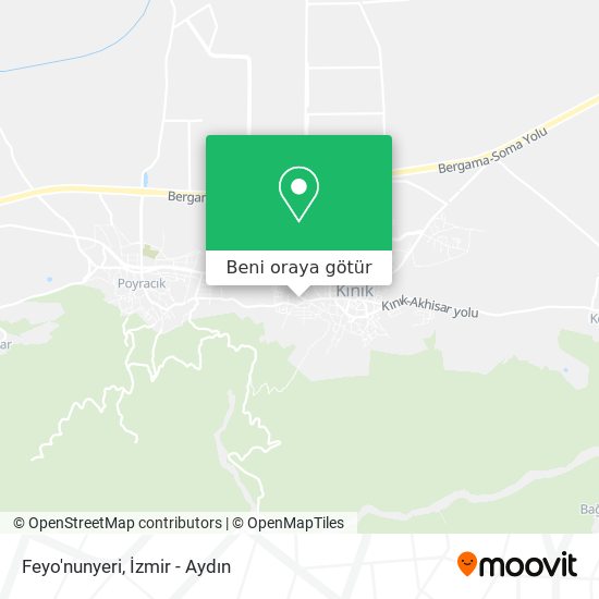Feyo'nunyeri harita
