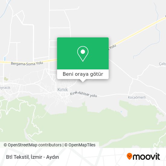 Btl Tekstil harita