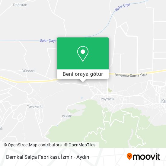 Demkal Salça Fabrikası harita