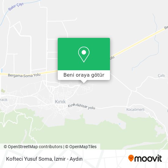 Kofteci Yusuf Soma harita