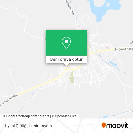 Uysal Çiftliği harita