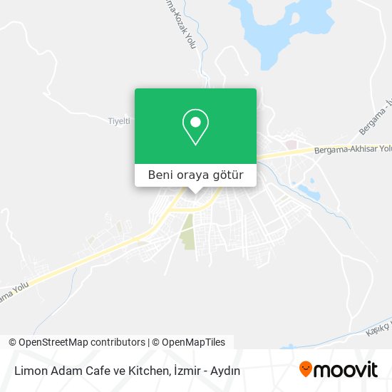 Limon Adam Cafe ve Kitchen harita