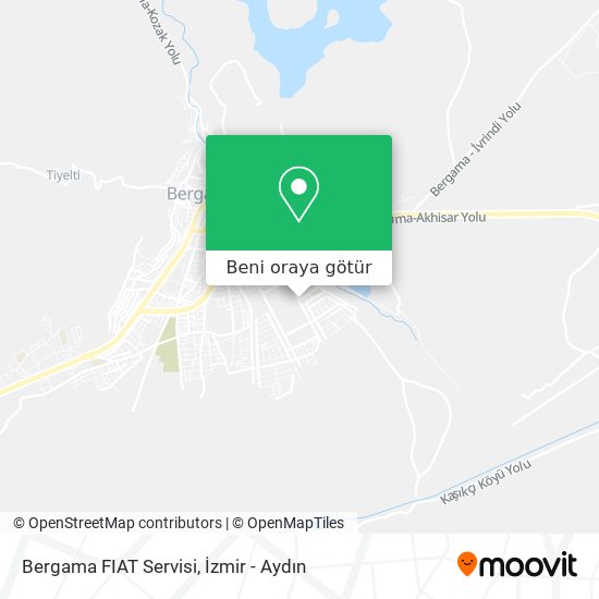 Bergama FIAT Servisi harita