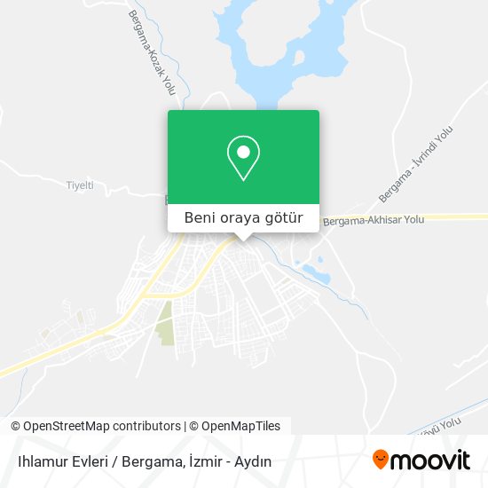 Ihlamur Evleri / Bergama harita