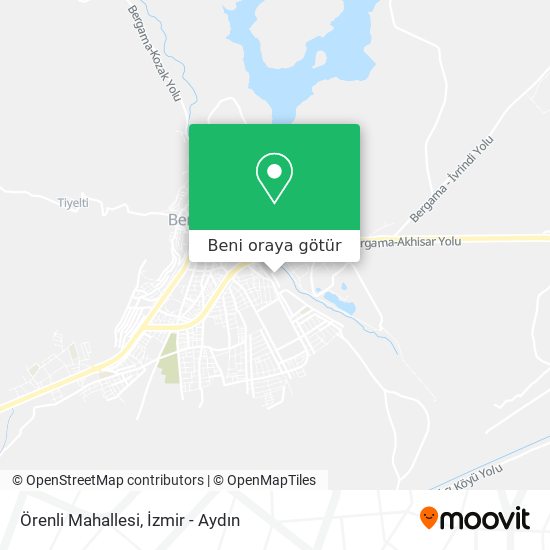 Örenli Mahallesi harita