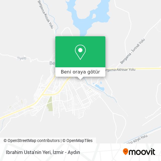 Ibrahim Usta'nin Yeri harita