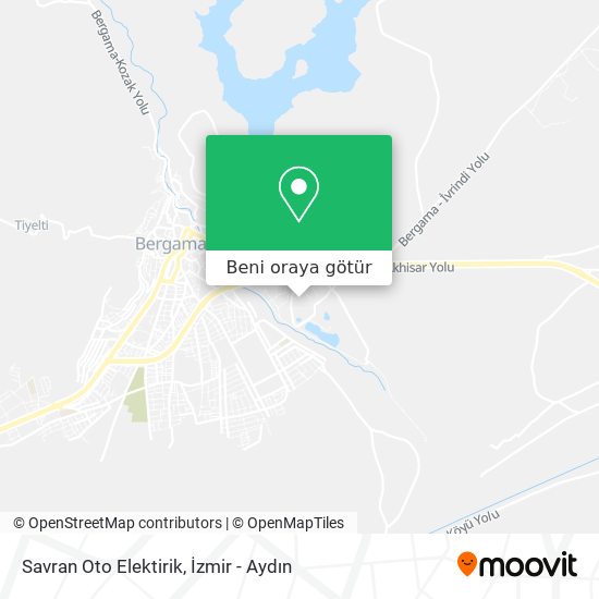 Savran Oto Elektirik harita