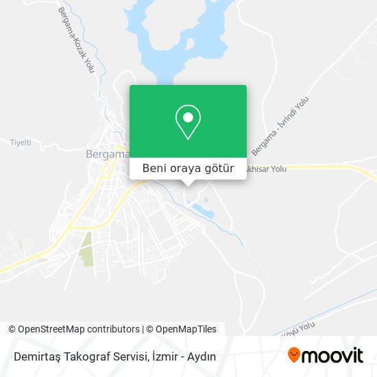 Demirtaş Takograf Servisi harita