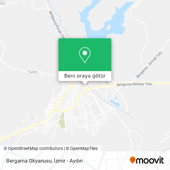 Bergama Okyanusu harita