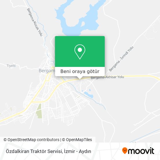 Özdalkiran Traktör Servisi harita