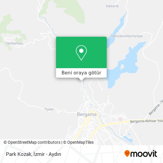 Park Kozak harita