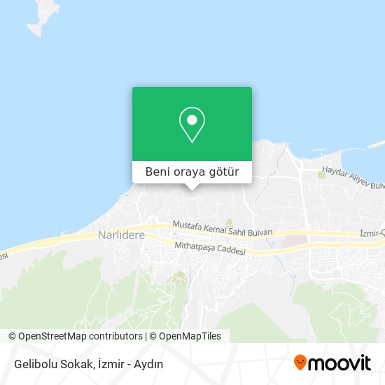 Gelibolu Sokak harita
