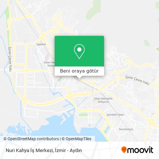 Nuri Kahya İş Merkezi harita
