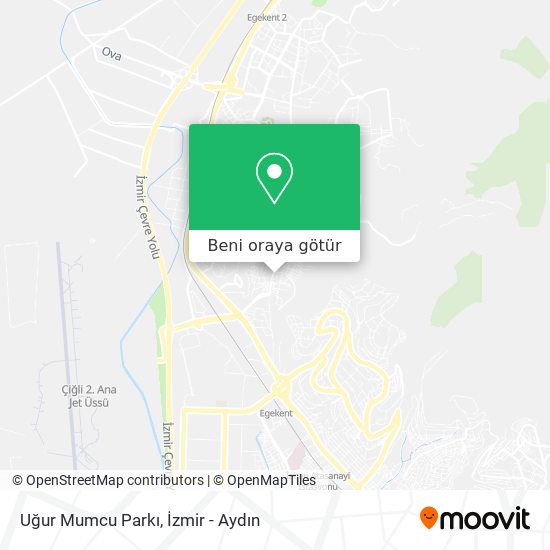 Uğur Mumcu Parkı harita