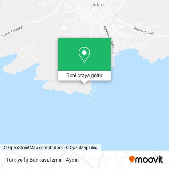 Türkiye İş Bankası harita