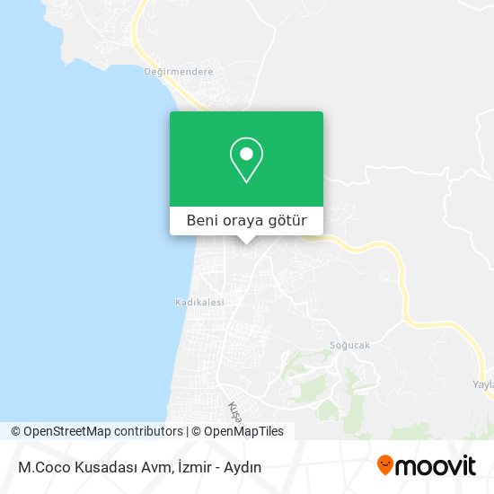 M.Coco Kusadası Avm harita