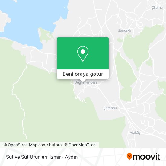 Sut ve Sut Urunlerı harita