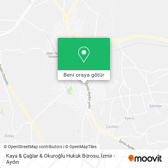 Kaya & Çağlar & Okuroğlu Hukuk Bürosu harita