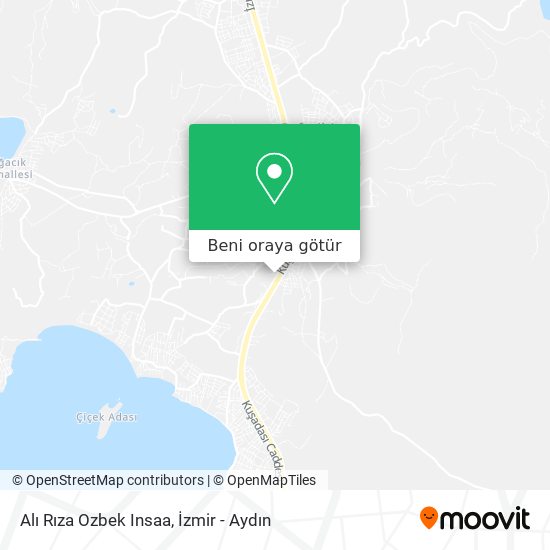 Alı Rıza Ozbek Insaa harita
