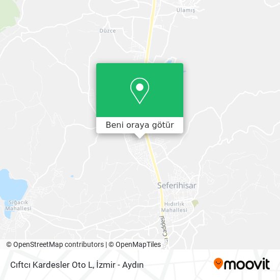 Cıftcı Kardesler Oto L harita
