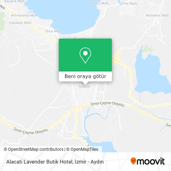 Alacati Lavender Butik Hotel harita