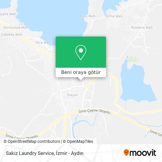 Sakiz Laundry Service harita