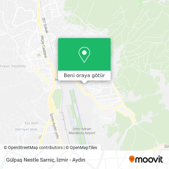 Gülpaş Nestle Sarniç harita