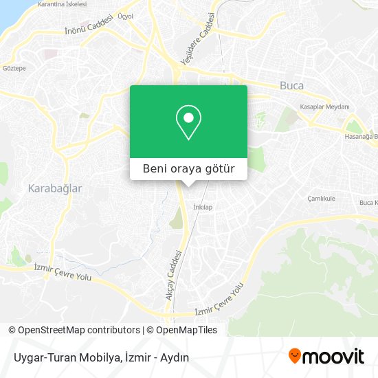 Uygar-Turan Mobilya harita