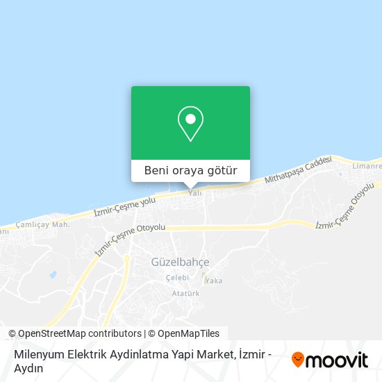 Milenyum Elektrik Aydinlatma Yapi Market harita
