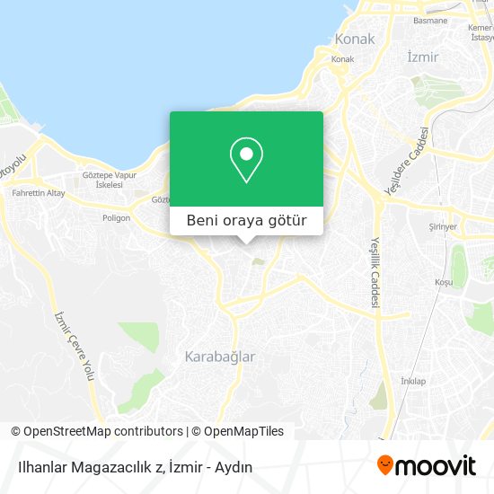 Ilhanlar Magazacılık z harita
