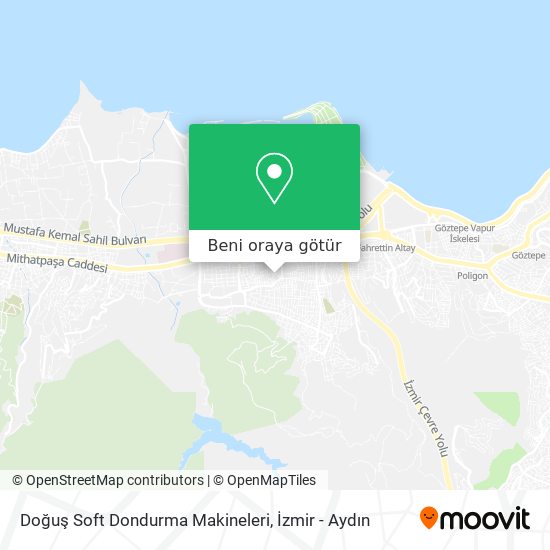 Doğuş Soft Dondurma Makineleri harita