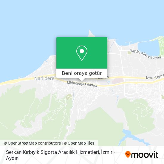 Serkan Kırbıyık Sigorta Aracılık Hizmetleri harita