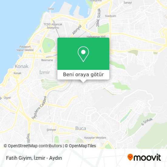 Fatih Giyim harita