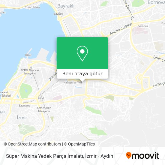 Süper Makina Yedek Parça İmalatı harita