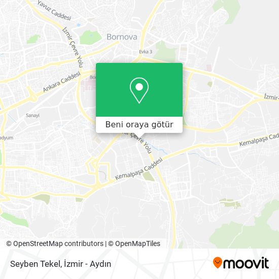 Seyben Tekel harita