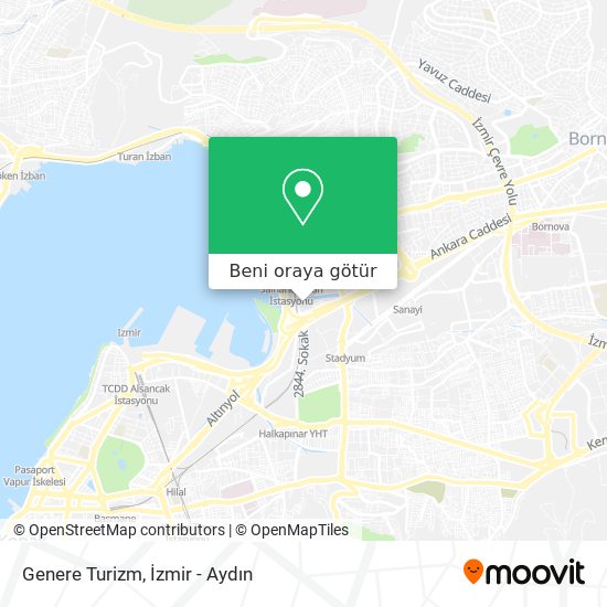 Genere Turizm harita